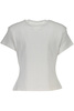 BIAŁY DAMSKI T-SHIRT Z KRÓTKIM RĘKAWEM TOMMY HILFIGER
