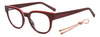 Okulary M MISSONI MMI0156LHFE81. Okulary, Kolor czerwony. Kobieta.
