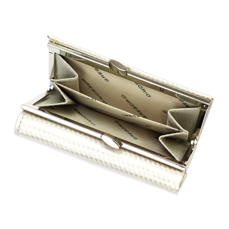 Zgrabna damska portmonetka skórzana Gregorio