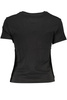 DAMSKI T-SHIRT Z KRÓTKIM RĘKAWEM TOMMY HILFIGER CZARNY