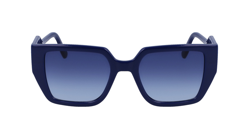 Okulary KARL LAGERFELD KL6098S-400. Okulary przeciwsłoneczne, Kolor niebieski. Kobieta.