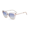 Okulary GUESS GF00015-5127P. Okulary przeciwsłoneczne, Kolor przezroczysty. Kobieta.