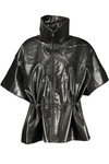 Czarne ponczo damskie Desigual Richmond High Neck