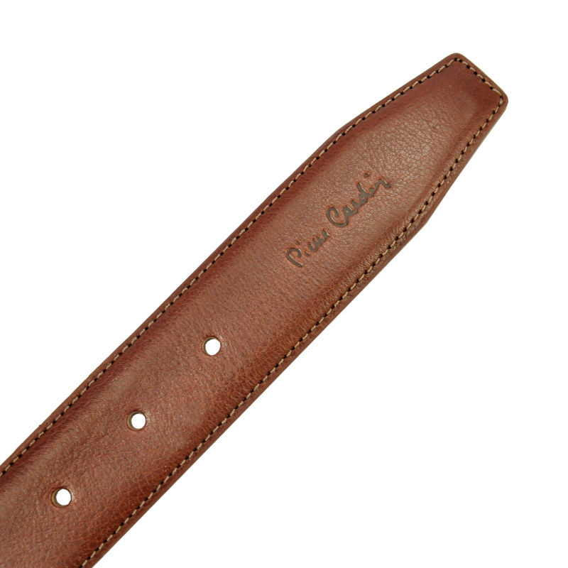 męski pasek z prawdziwej skóry Pierre Cardin VNG 084 GF