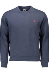 BLUZA US POLO BEZ ZAMKA MĘSKA NIEBIESKA