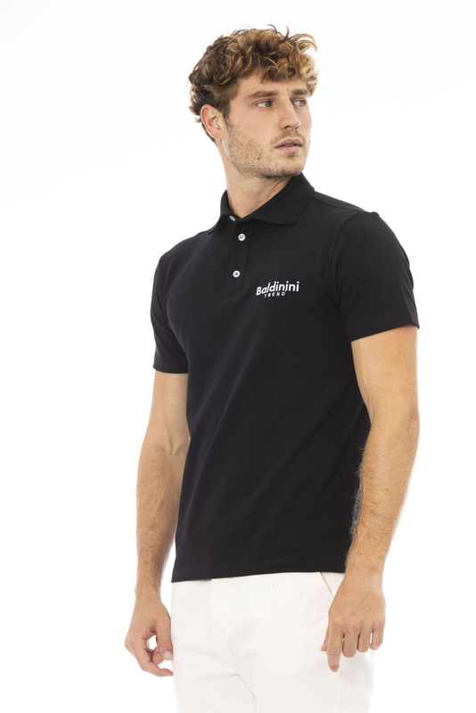 Koszulki polo marki Baldinini Trend model PO83_COMO. Kolor Czarny, Odzież Męskie. sezon: Wiosna/Lato