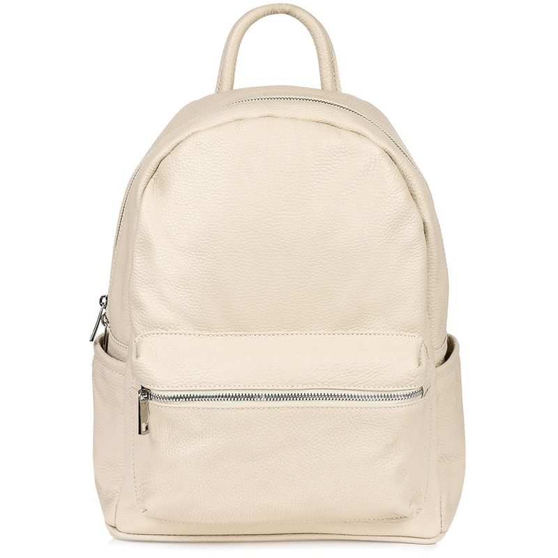 Skórzany plecak A4 duży pojemny do szkoły Włoski P16