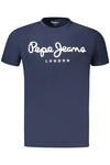 PEPE JEANS MĘSKA KOSZULKA Z KRÓTKIM RĘKAWEM NIEBIESKA