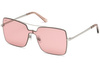 Okulary WEB EYEWEAR WE0201-16U. Okulary przeciwsłoneczne, Kolor srebrny. Kobieta.