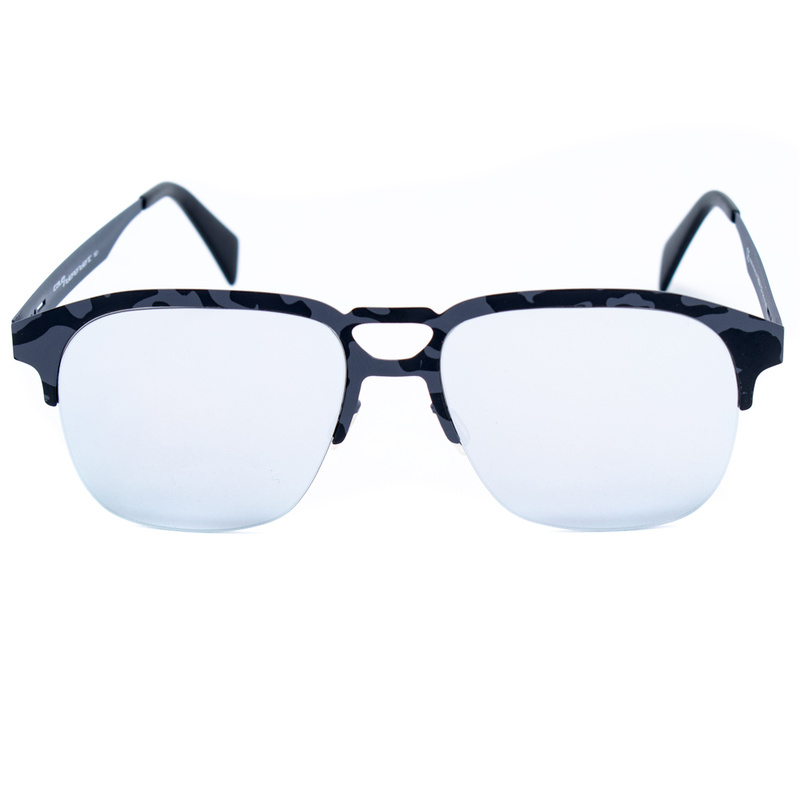 Okulary ITALIA INDEPENDENT 0502-153-000. Okulary przeciwsłoneczne, Kolor brązowy szary. Mężczyzna.