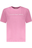 CALVIN KLEIN DAMSKI T-SHIRT Z KRÓTKIM RĘKAWEM RÓŻOWY