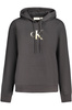 CALVIN KLEIN BLUZA BEZ ZAMKA DAMSKA CZARNA
