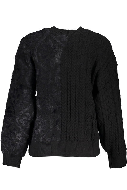 CZARNY SWETER DESIGUAL DAMSKI