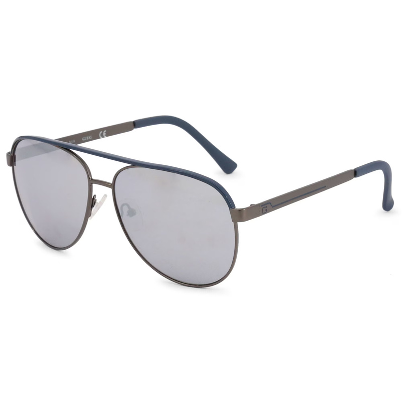 Okulary GUESS GF0172-08C. Okulary przeciwsłoneczne, Kolor szary. Mężczyzna.