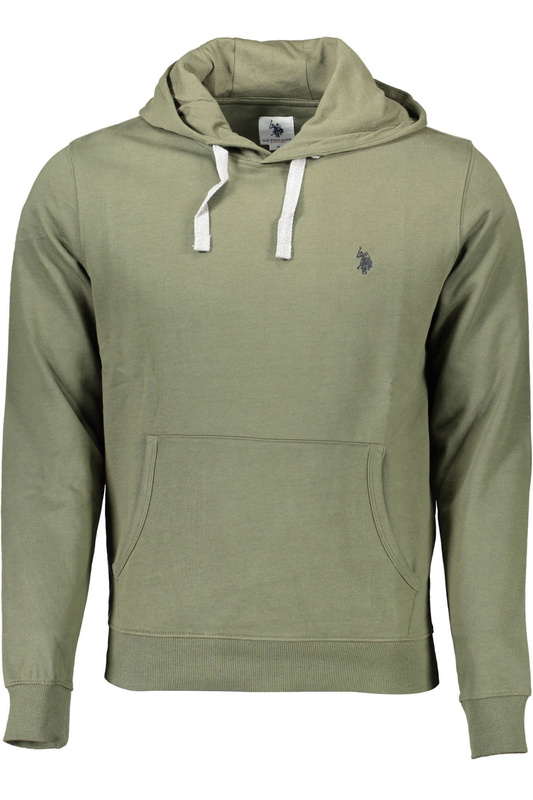 BLUZA US POLO BEZ ZAMKA MĘSKA ZIELONA