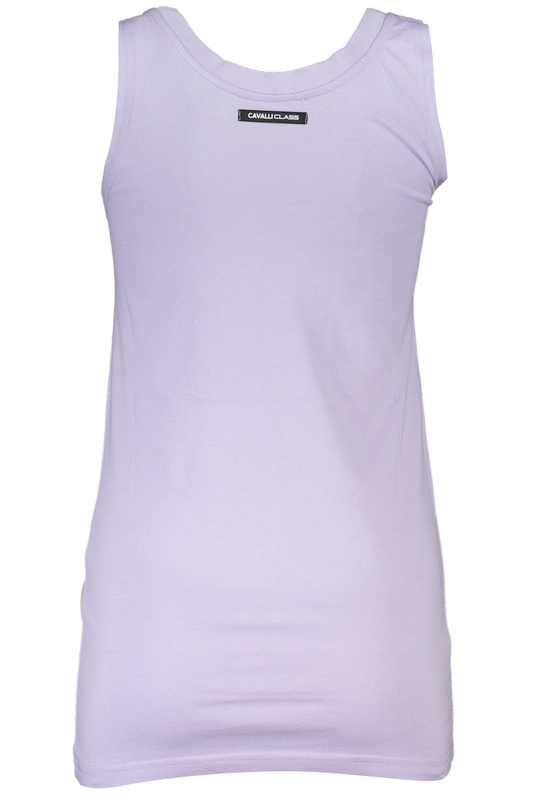 CAVALLI CLASS FIOLETOWY TANK TOP DLA DAMSKICH