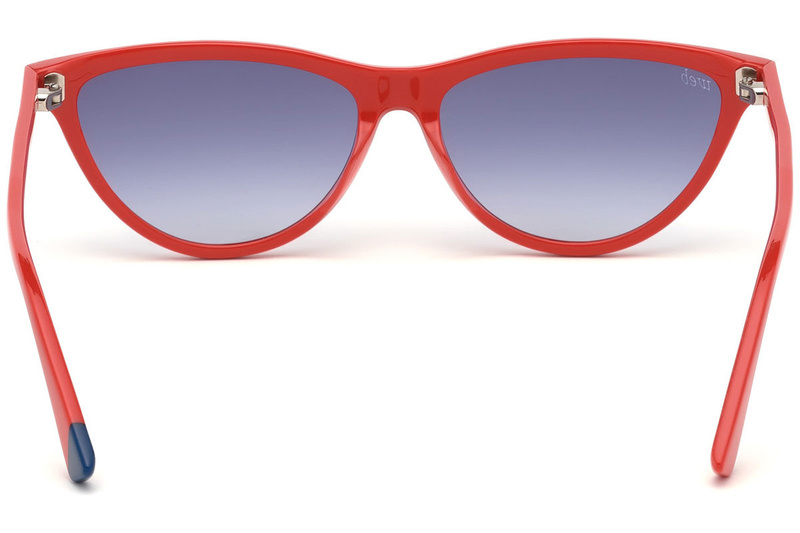 Okulary WEB EYEWEAR WE0264-66W. Okulary przeciwsłoneczne, Kolor czerwony. Kobieta.