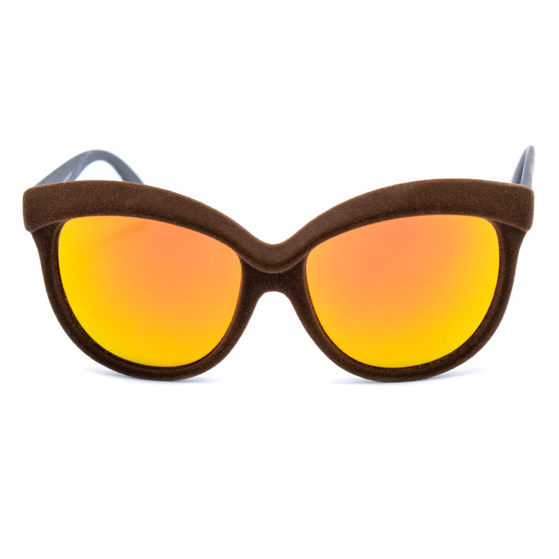 Okulary ITALIA INDEPENDENT 0092V-044-ZEB. Okulary przeciwsłoneczne, Kolor brązowy. Kobieta.