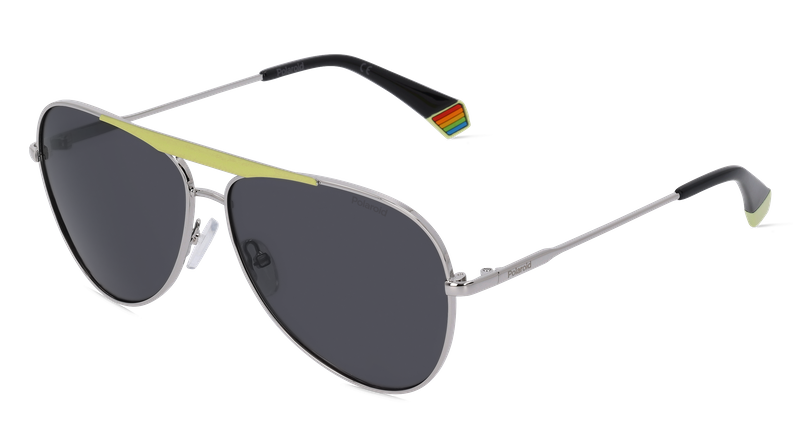 Okulary POLAROID PLD6200SXKU2G. Okulary przeciwsłoneczne, Kolor żółty. Unisex.