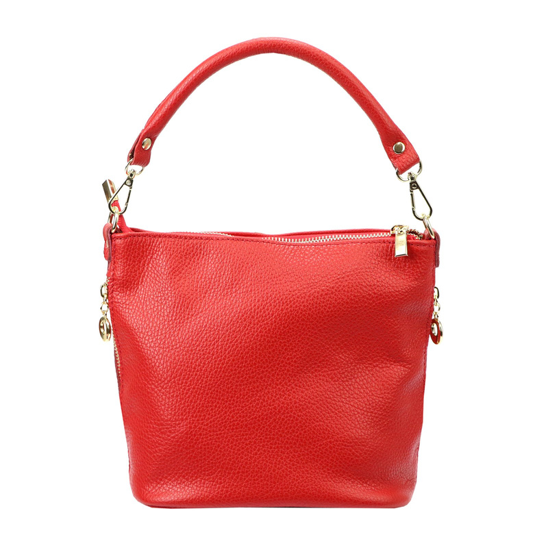 Patrizia damska torebka na ramię skóra naturalna torba z kieszenią