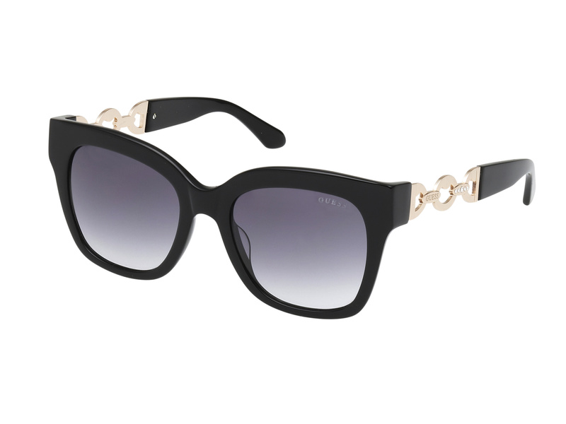 Okulary GUESS GF00055-5301B. Okulary przeciwsłoneczne, Kolor czarny. Kobieta.