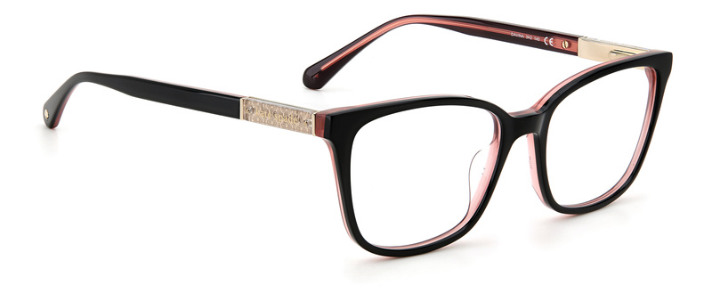 Okulary KATE SPADE DAVINA3H2F217. Okulary, Kolor czarny. Kobieta.