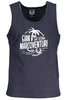GIAN MARCO VENTURI MĘSKI NIEBIESKI TANK TOP