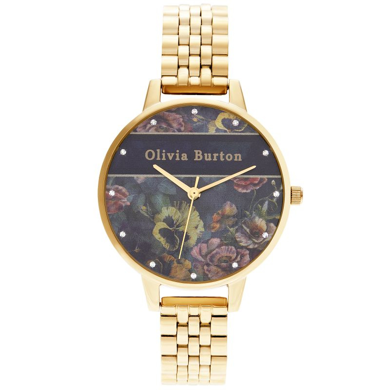 Zegarek OLIVIA BURTON OB16VS01. Kwarcowy, Kolor niebieski. Kobieta.