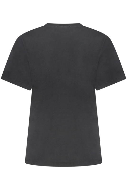 NAPAPIJRI DAMSKA KOSZULKA Z KR�TKIM R�KAWEM W KOLORZE CZARNYM