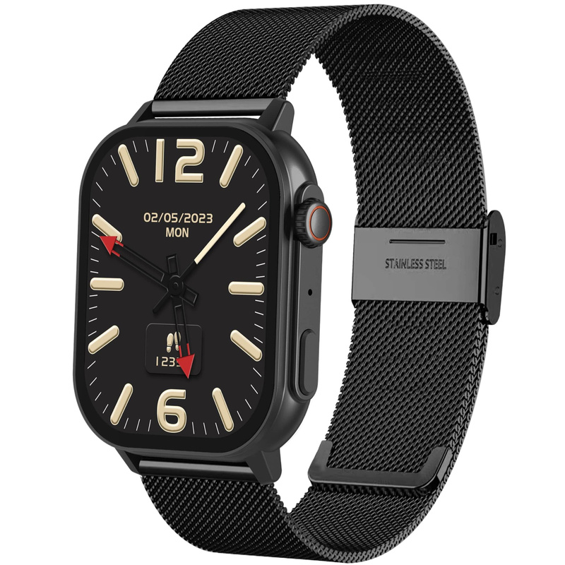 SMARTWATCH UNISEX GRAVITY GT15-2 - ROZMOWY BLUETOOTH, DODATKOWY PASEK (sg029b)