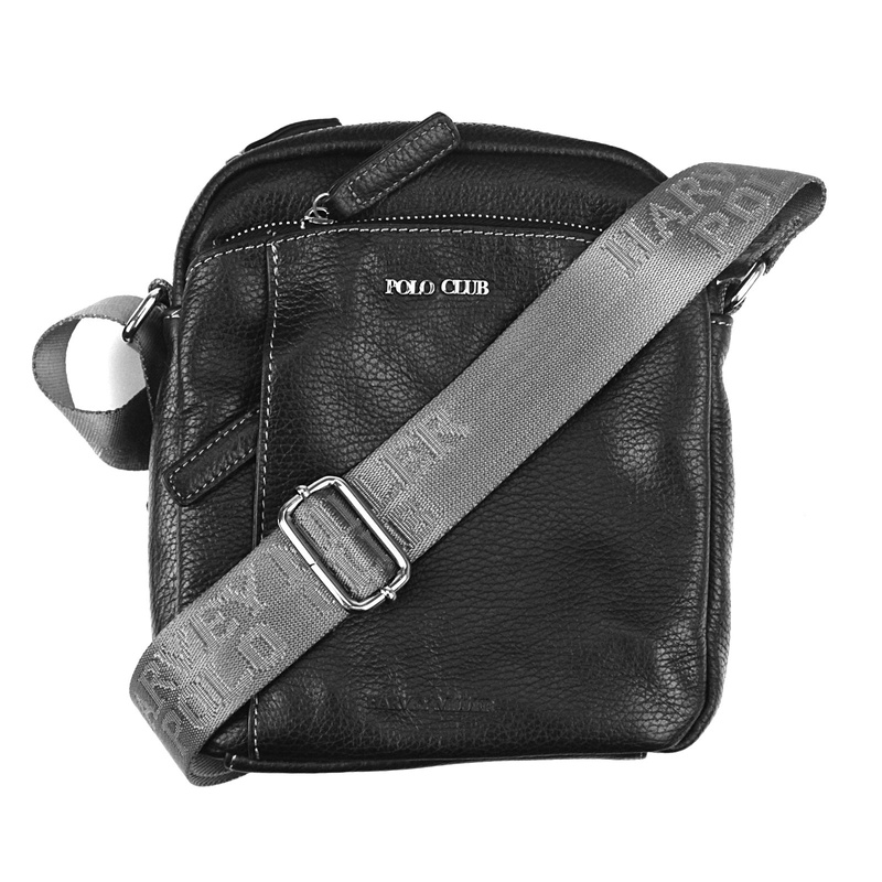 Harvey Miller Polo Club saszetka miejska torba na ramię skóra naturalna