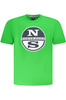 NORTH SAILS KOSZULKA Z KR�TKIM R�KAWEM M�SKA ZIELONA