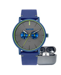 Zegarek WATXANDCO RELOJ7_44. Kwarcowy, Kolor szary. Mężczyzna.