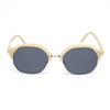 Okulary LGR ZANZIBARIVO40. Okulary przeciwsłoneczne, Kolor biały. Unisex.