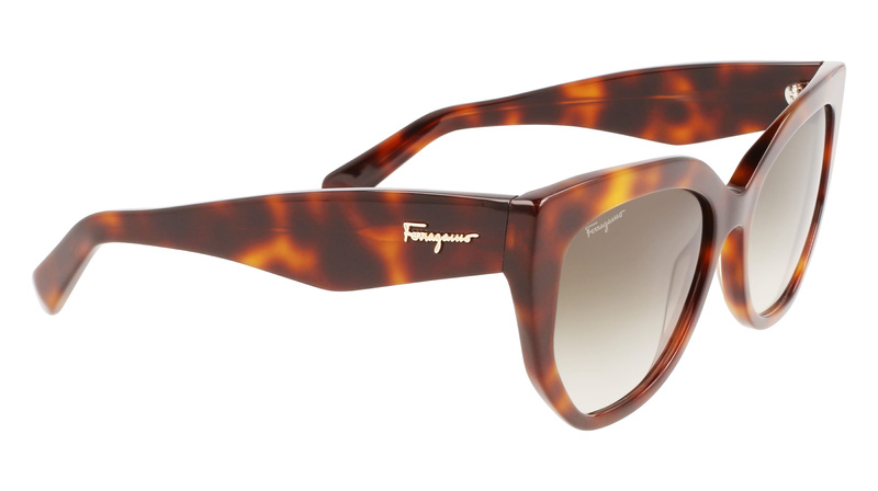 Okulary FERRAGAMO SF1061S-240. Okulary przeciwsłoneczne, Kolor brązowy. Kobieta.