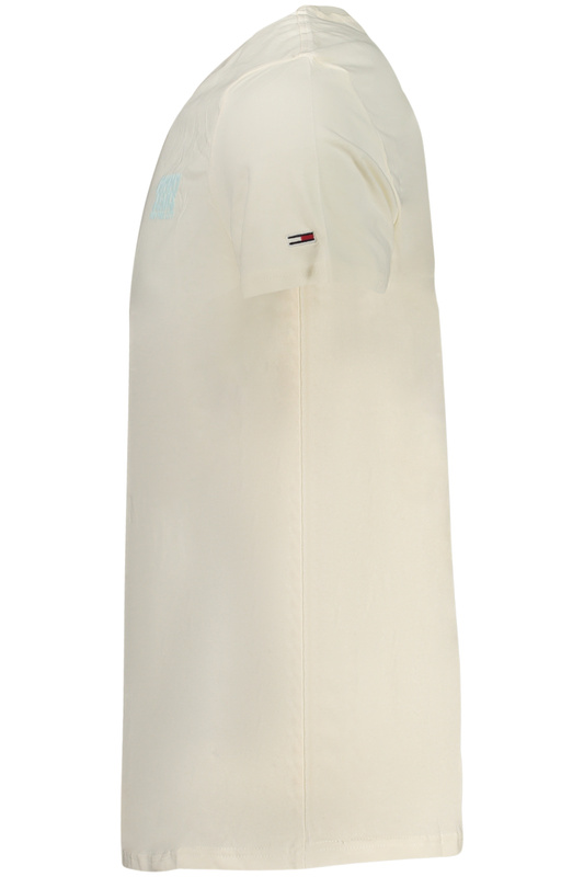 TOMMY HILFIGER KOSZULKA Z KR�TKIM R�KAWEM M�SKA BE�OWA