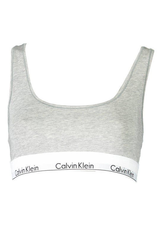 CALVIN KLEIN BIUSTONOSZ BALKONOWY SZARY