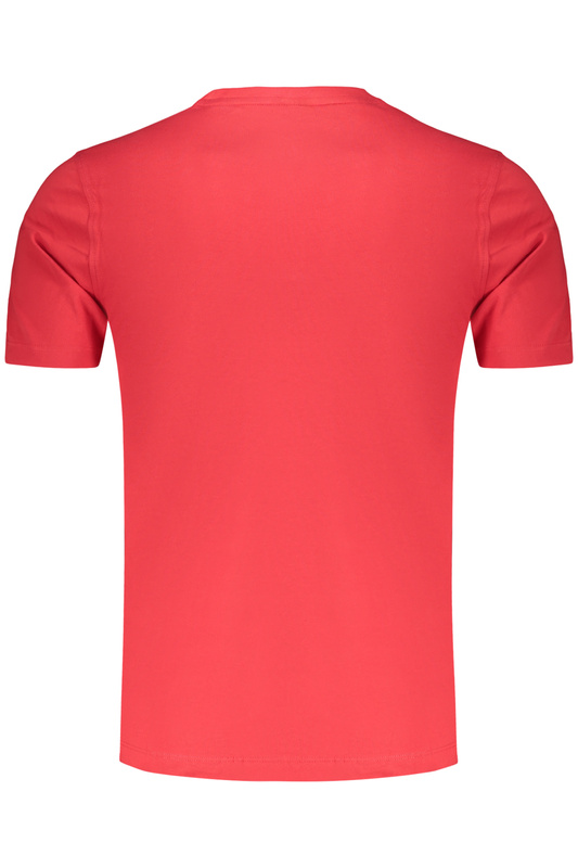Wiśniowy T-shirt męski Baci & Abbracci BAM3381