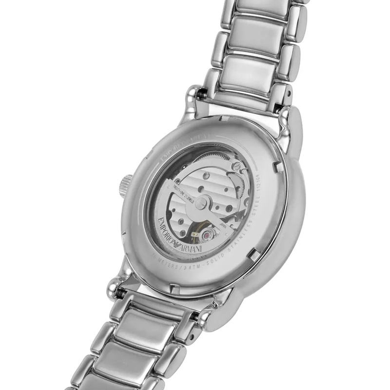 Zegarek męski EMPORIO ARMANI SKELETON AUTOMATIC AR60042 (zi055c)