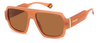 Okulary POLAROID PLD6209SX733F. Okulary przeciwsłoneczne, Kolor PEACH. Unisex.