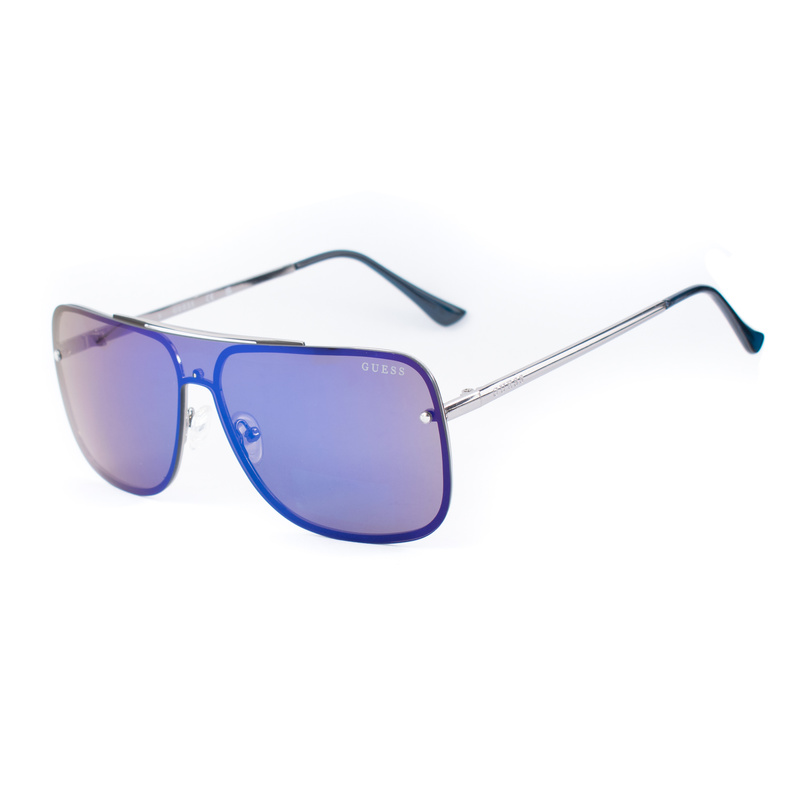 Okulary GUESS GO00053-0008C. Okulary przeciwsłoneczne, Kolor szary. Mężczyzna.