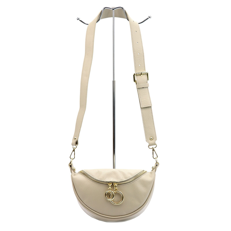 Vera Pelle damska listonoszka skóra naturalna torebka przez ramię miejska