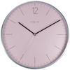 Zegarek NEXTIME 3254RZ. Zegar ścienny, Kolor różowy. Unisex.