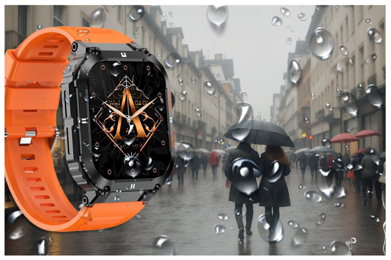 SMARTWATCH MĘSKI GRAVITY GT6-3 - WYKONYWANIE POŁĄCZEŃ, MONITOR SNU (sg020c)