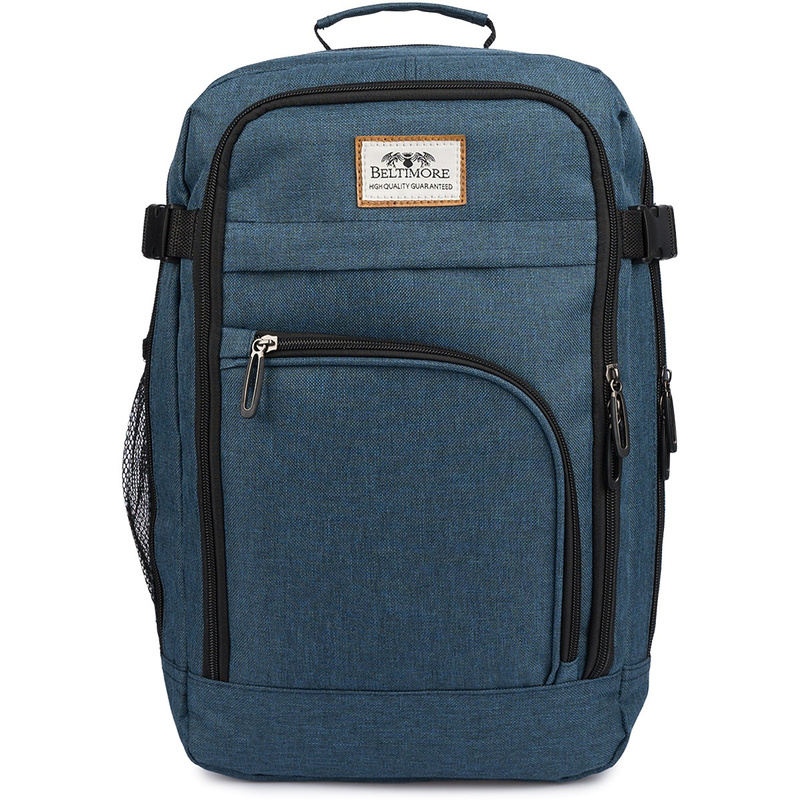 Plecak torba mały bagaż pojemny do samolotu kabinówka lotnicza Beltimore niebieski TOK-T
