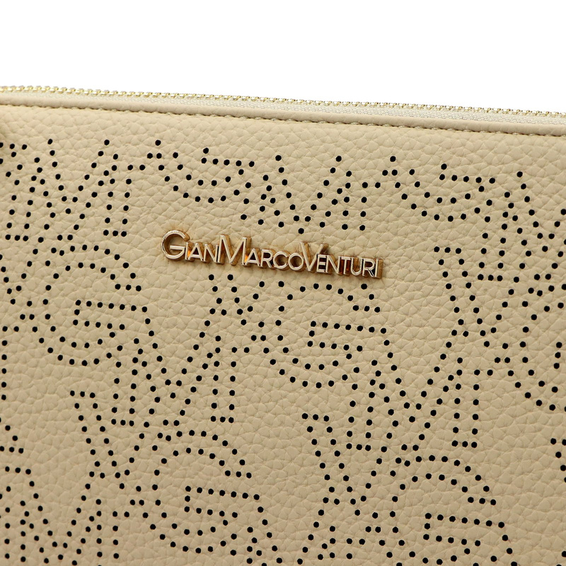 Gian Marco Venturi Listonoszka Na Ramię Damska Mała Skóra Eko Organizer