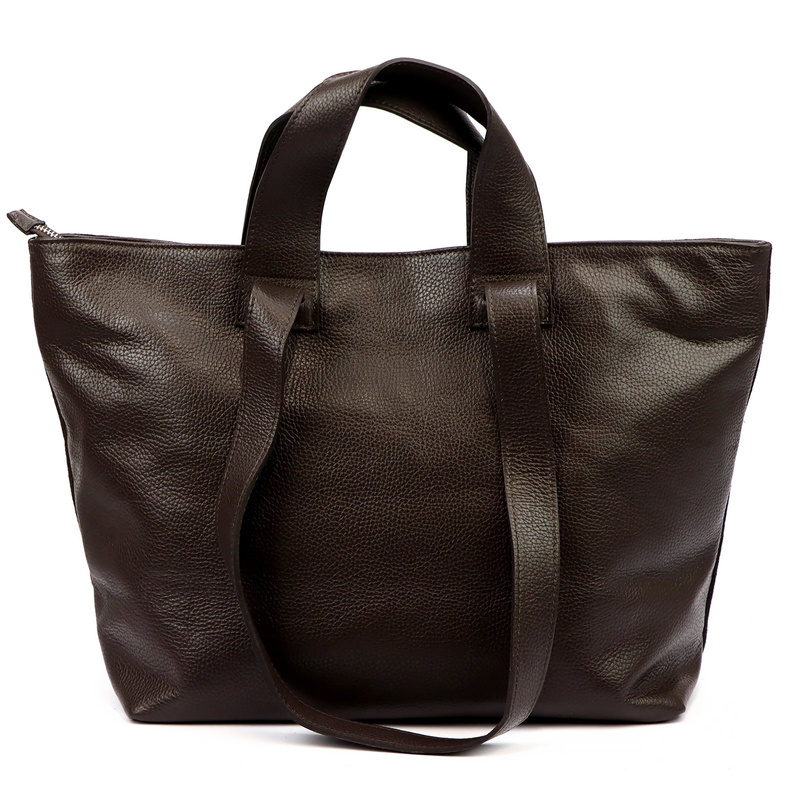 Damska duża torebka na ramię z kieszeniami klasyczna shopperbag Luka