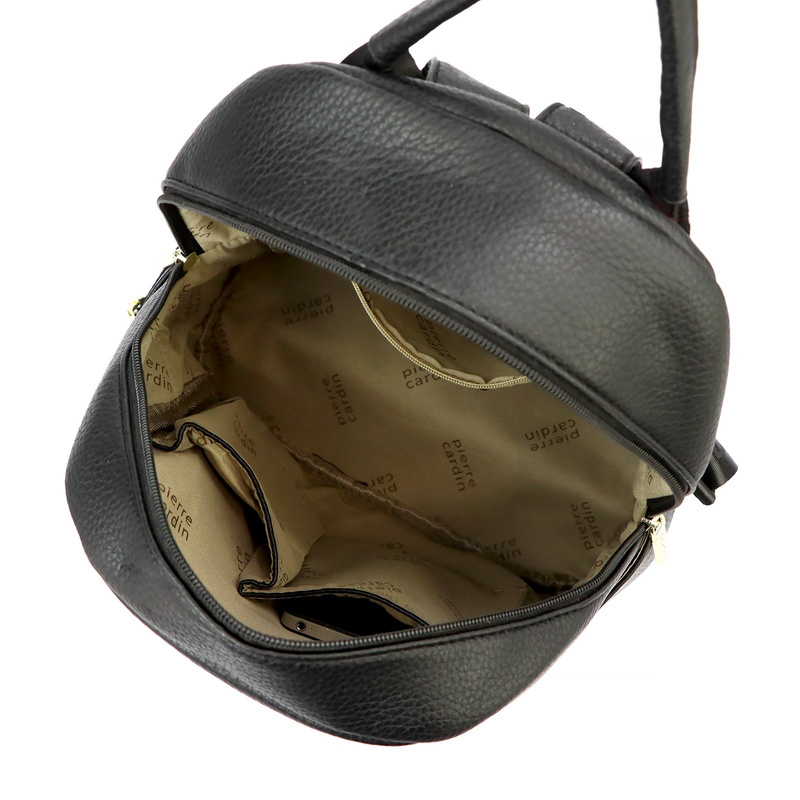 Pierre Cardin miejski plecak damski skóra ekologiczna z kieszeniami