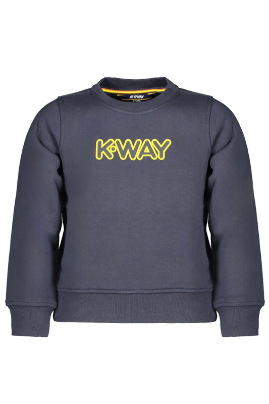 BLUZA K-WAY BEZ ZAMKA DLA DZIECI NIEBIESKA