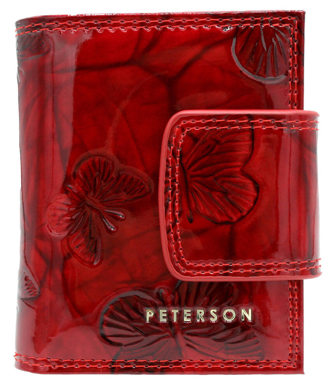 Skórzany damski portfel Peterson PTN 42329-BF
